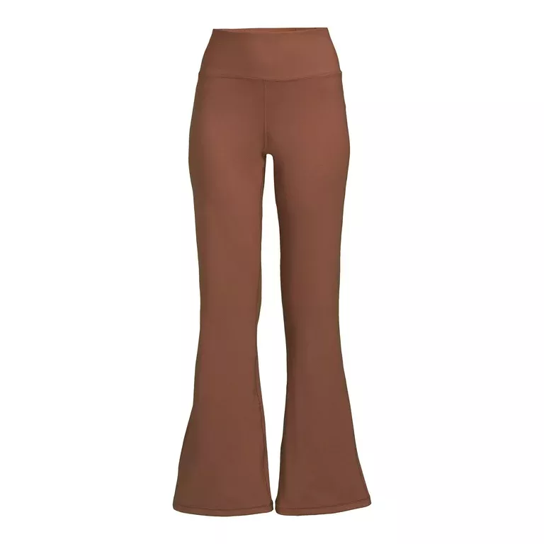 Jahia Flare Pants - Brown  Fashion, Swimsuits for curves, Flare pants