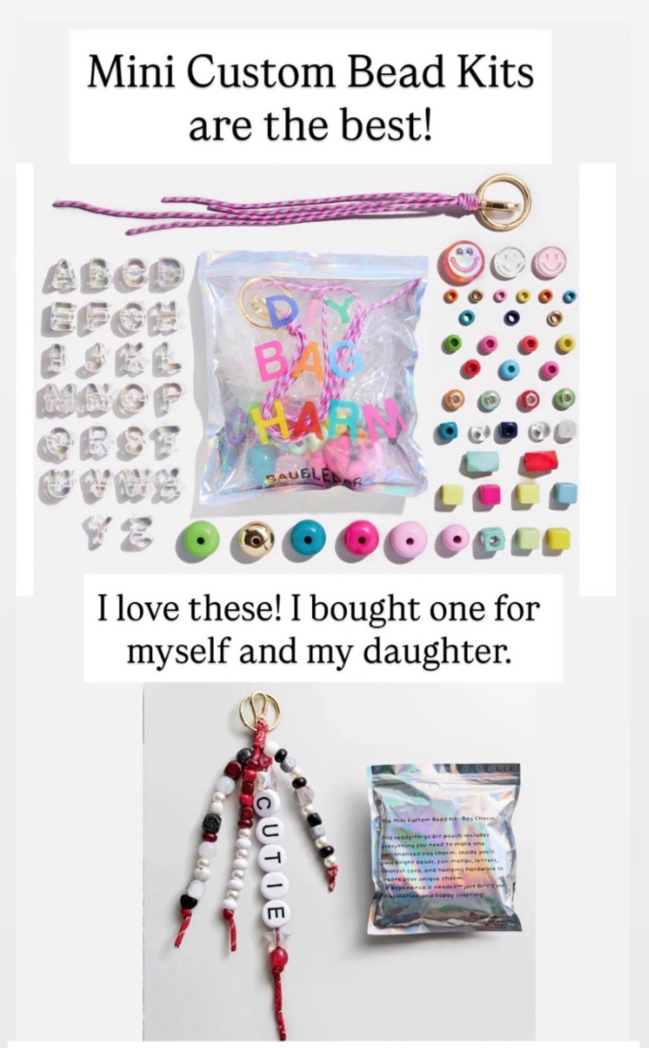 Cutest beaded kits. I bought one for my daughter and for myself!

#LTKKids