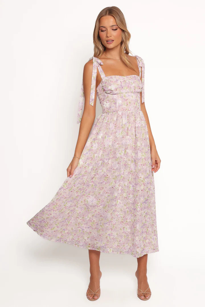Hayden Maxi Dress - Purple Floral | Petal & Pup (US)