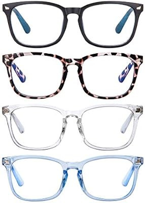 Blue Light Glasses for Women or Men,Blue Light Blocker Glasses Computer Gaming Glasses Anti Eye E... | Amazon (US)