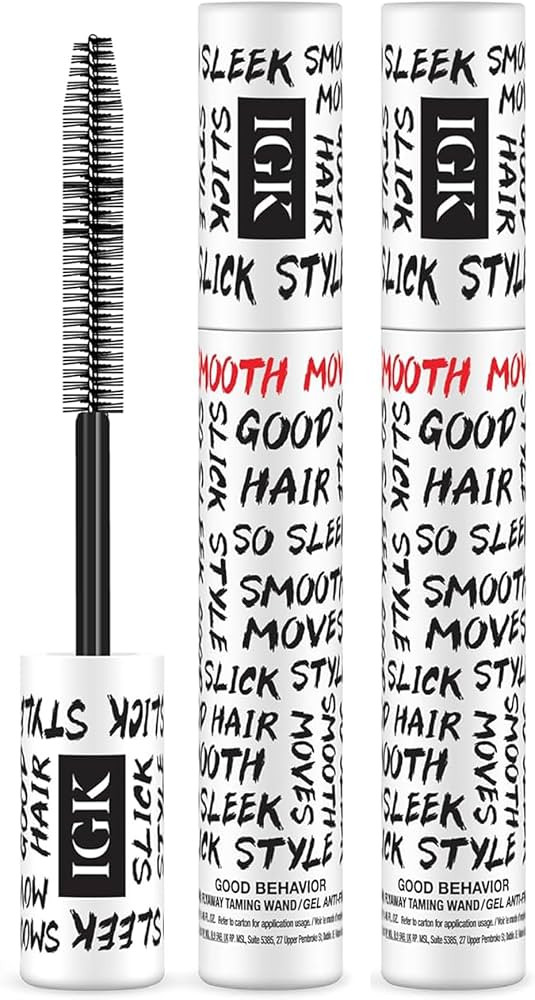 IGK Good Behavior Frizz & Flyaway Taming Wand (Pack of 2) | Instantly Smooths Flyaways, Slicks Ba... | Amazon (US)