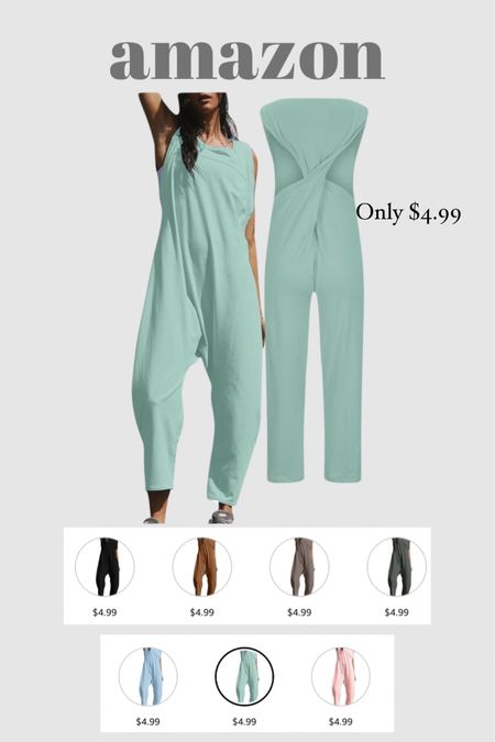 Amazon look for less jumpsuit. Only $4.99

#LTKStyleTip #LTKFindsUnder50 #LTKFindsUnder100