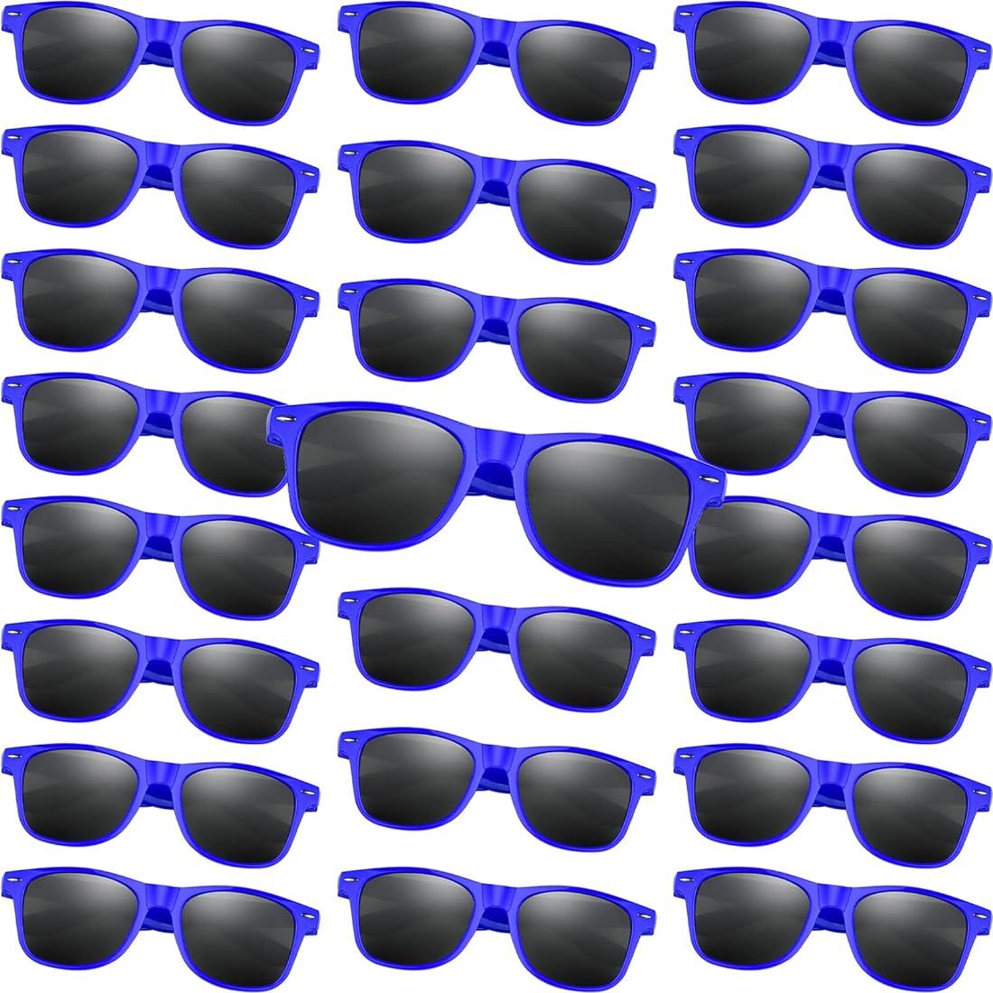 MIAHART 48 Pack Kids Party Sunglasses Bulk for Summer Party Favors Boys and Girls Birthday Party Goo | Amazon (US)