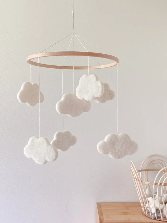 Cloud Nursery, Cloud Baby Mobile | Etsy (US)