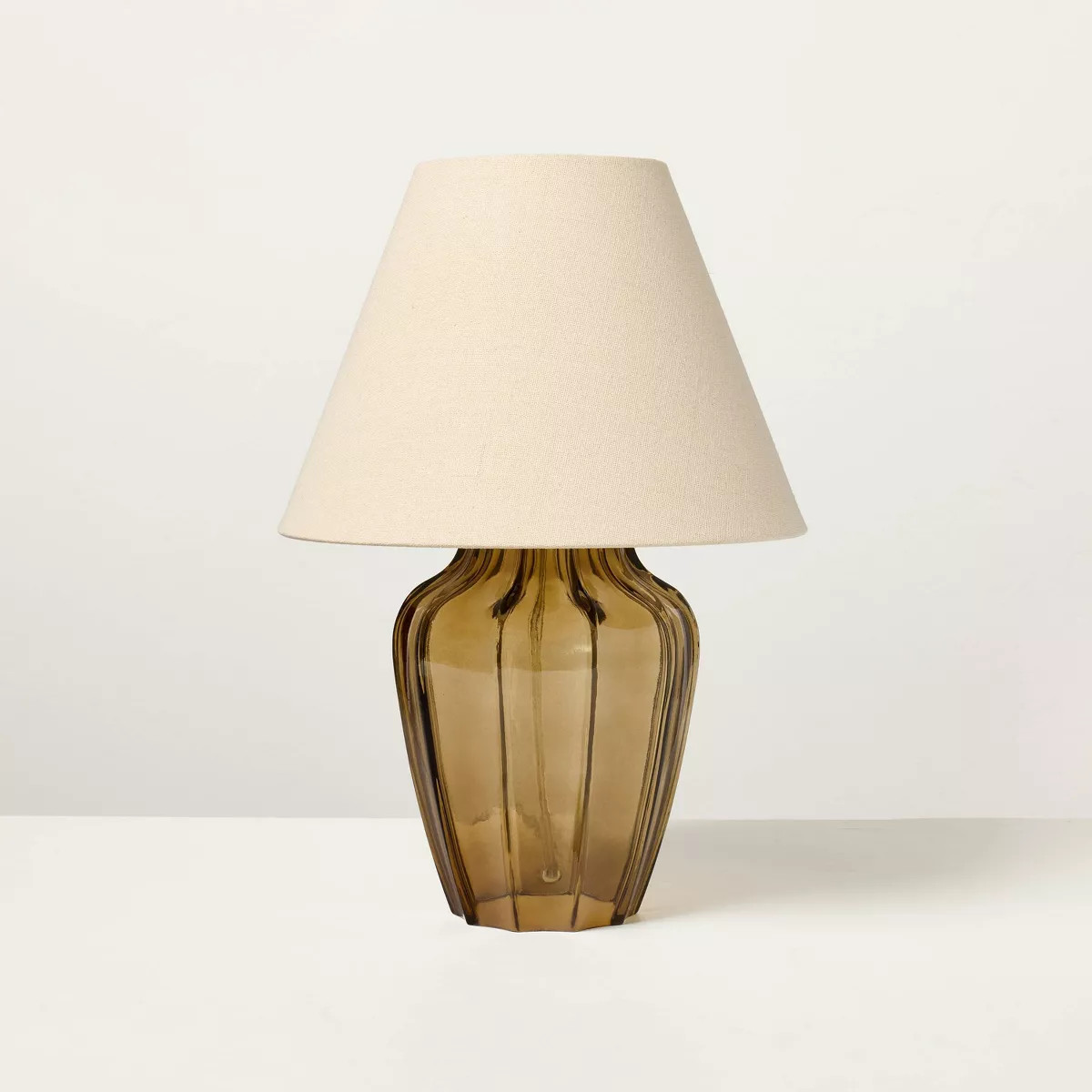 Tan Glass Table Lamp - Hearth & Hand™ with Magnolia | Target