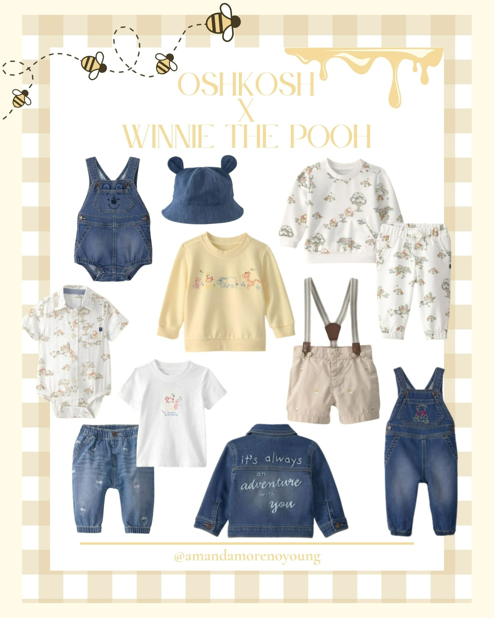 Sharing the sweetest pieces from the OshKosh B’gosh x Winnie the Pooh collection — and honestly, it’s giving cozy nostalgia in the cutest way. If you love classic baby outfits, neutral baby clothes, and timeless character style, this drop is full of those “okay wait this is adorable” pieces you’ll reach for on repeat.

Think soft neutrals, vintage-inspired prints, cozy denim, and easy mix-and-match sets that are perfect for playdates, daycare days, errand runs, and those casual family photo moments that somehow turn into core memories. It’s the perfect mix of practical and precious — aka exactly what moms are searching for in 2025.

Tap to shop the OshKosh Winnie the Pooh collection, including baby overalls, matching sets, graphic tees, and cozy layers that make the sweetest baby shower gifts or everyday outfits you’ll want in every size.

#OshKosh #WinnieThePoohBaby #BabyStyle2025 #ClassicBabyClothes #NeutralBabyStyle #BabyBoyStyle #BabyGirlStyle #MomFinds #BabyGiftIdeas 

  

#LTKBaby #LTKootd #LTKBaby #LTKKids