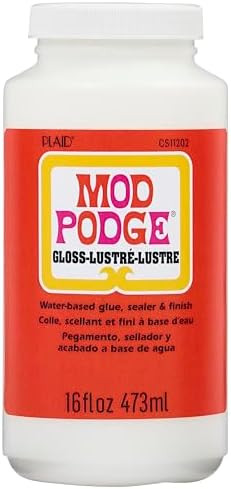 Mod Podge Gloss Sealer, Glue & Finish: All-in-One Craft Solution- Quick Dry, Easy Clean, for Wood... | Amazon (US)