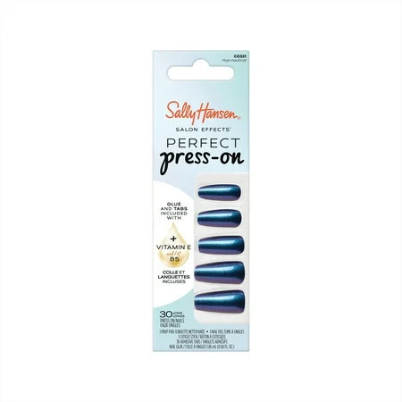 Sally Hansen Salon Effects Perfect Press-On Nails Hyp-Nautical Non-Damaging Easy to Apply | Walmart (US)