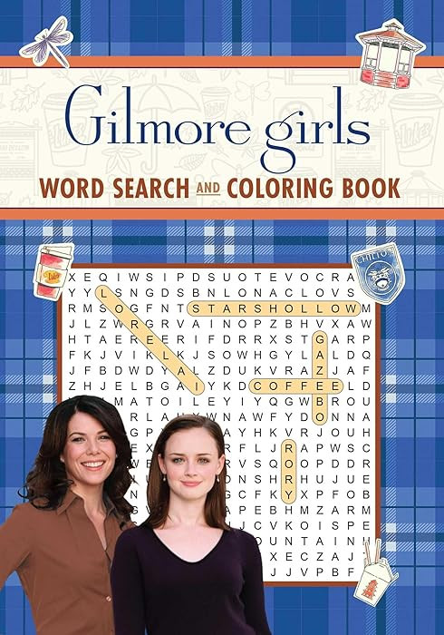 Gilmore Girls Word Search and Coloring Book (Coloring Book & Word Search) | Amazon (US)