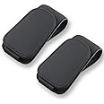 CMWWYFC 2Pcs Sunglass Holder for Car, Magnetic Leather Eyeglass Hanger Clip for Car Sun Visor, Su... | Amazon (US)