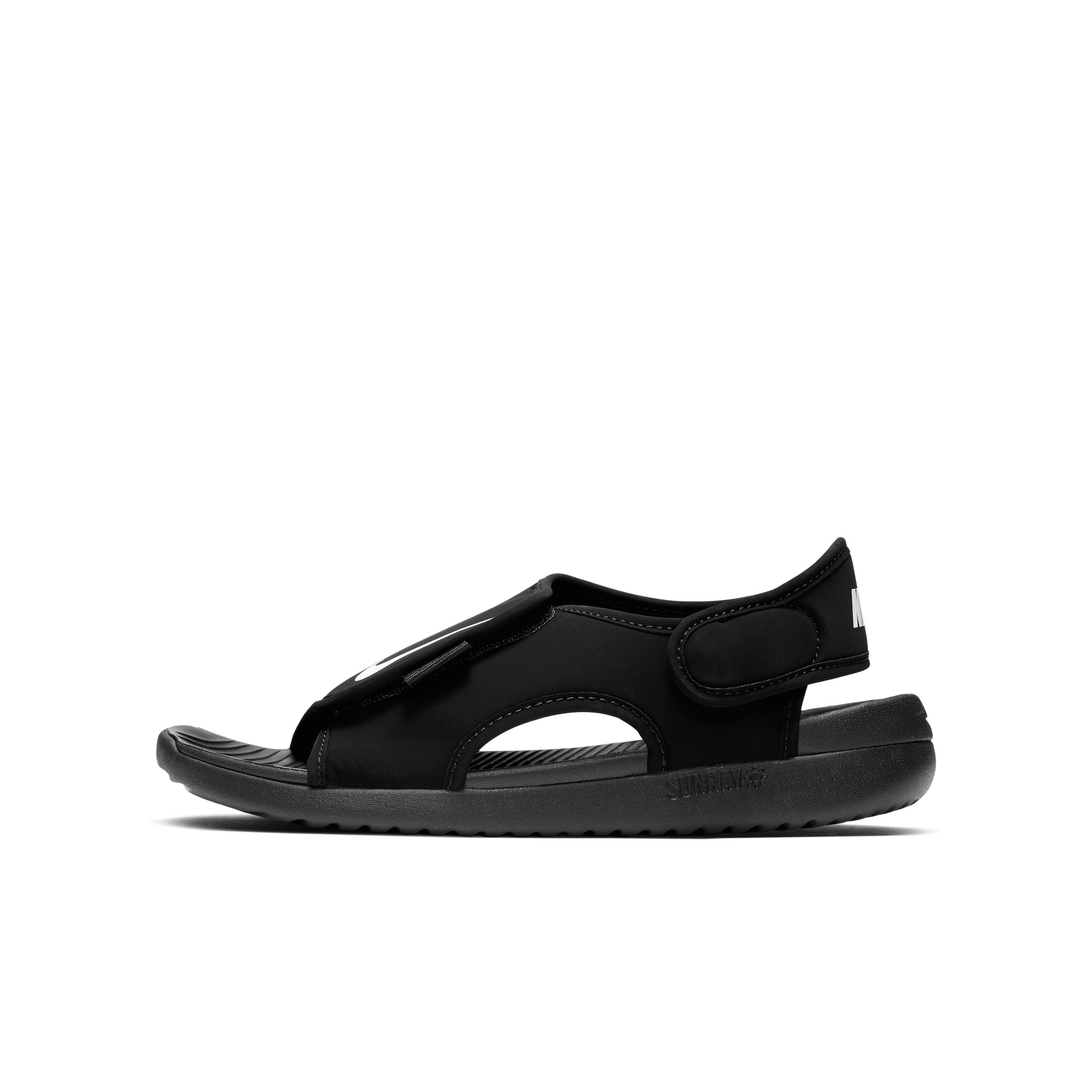 Nike Sunray Adjust 5 V2 Little/Big Kids' Sandals in Black, Size: 5Y | DB9562-001 | Nike (US)