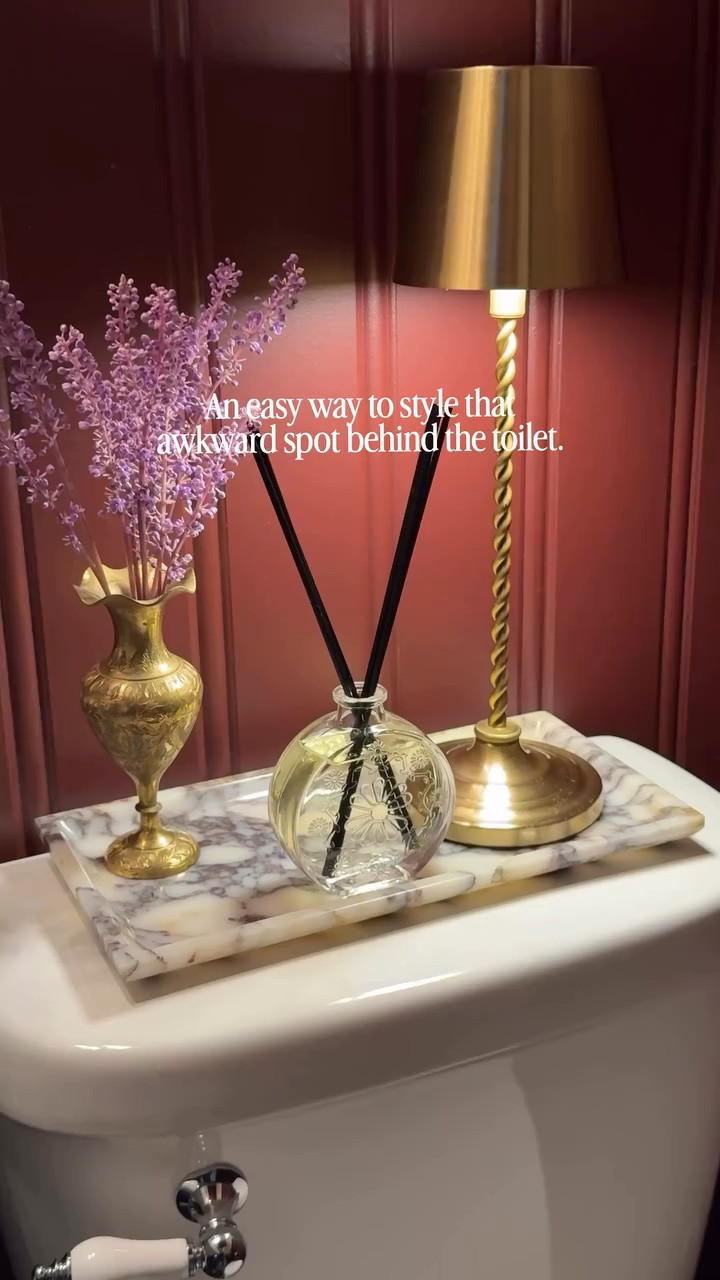 AD | I’m always looking for simple ways to make our powder room feel a little more thoughtful and finished, and the new @lajoliemuse Santal Rosé Reed Diffuser does both—it adds a beautiful decorative detail while bringing fragrance into the space.

Such an easy, thoughtful touch for a bathroom, powder room, entryway, or anywhere that could use something pretty + a beautiful scent.

Save this for your next powder room refresh & follow along for more simple styling ideas that make home feel a little more finished. 🤎

#lajoliemuse #powderroomdecor #bathroomdecor

#LTKHome