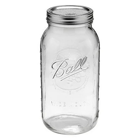 1 Ball 64Oz Wide Mouth Half Gallon Mason Jar | Walmart (US)