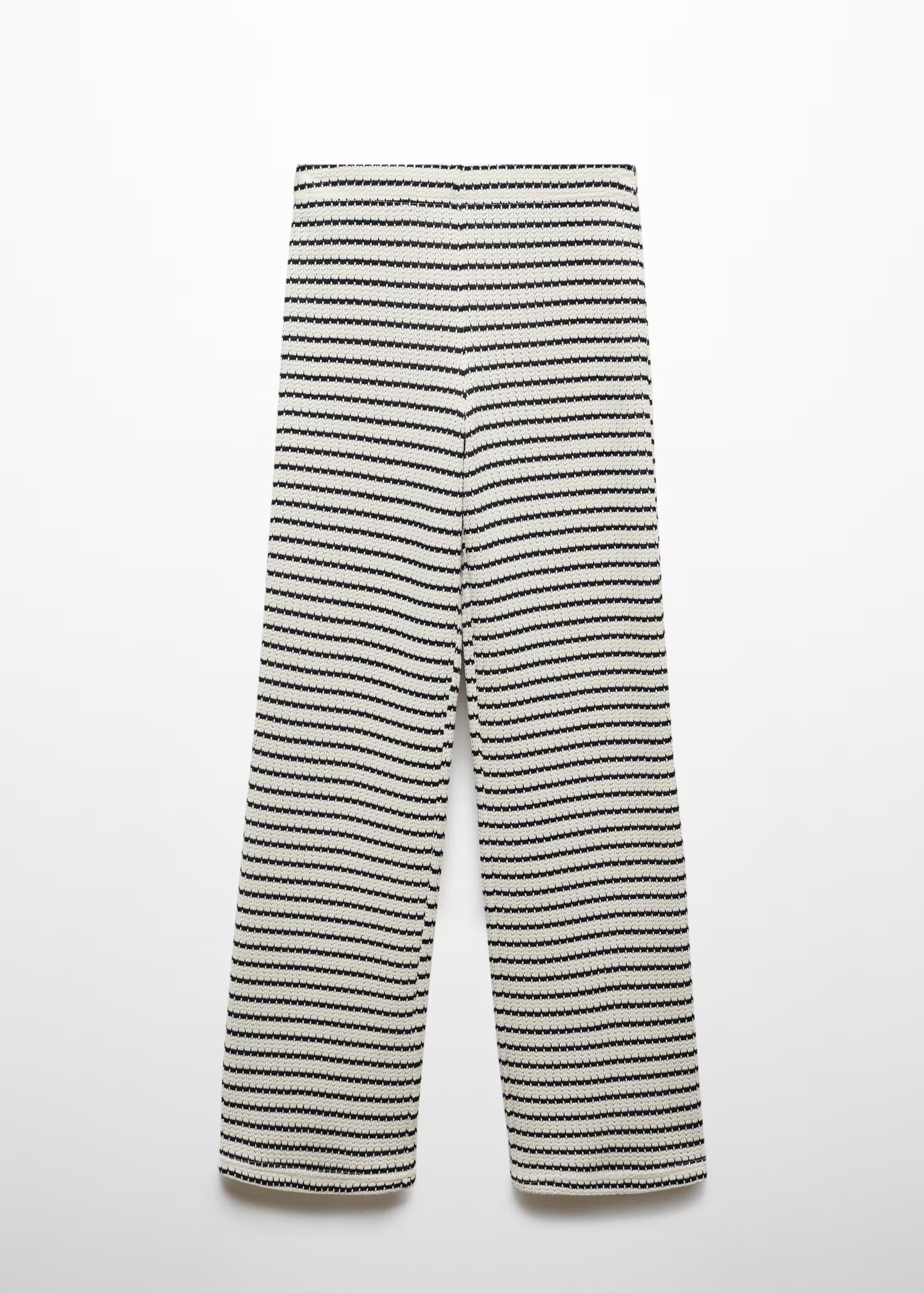 Crochet striped pants | MANGO (US)
