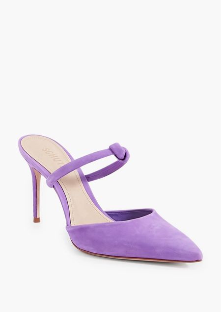 Violet Pearl heels. Purple heels. Spring shoes. Schutz. Tuckernuck.
Spring style 

#LTKshoecrush #LTKstyletip #LTKSeasonal