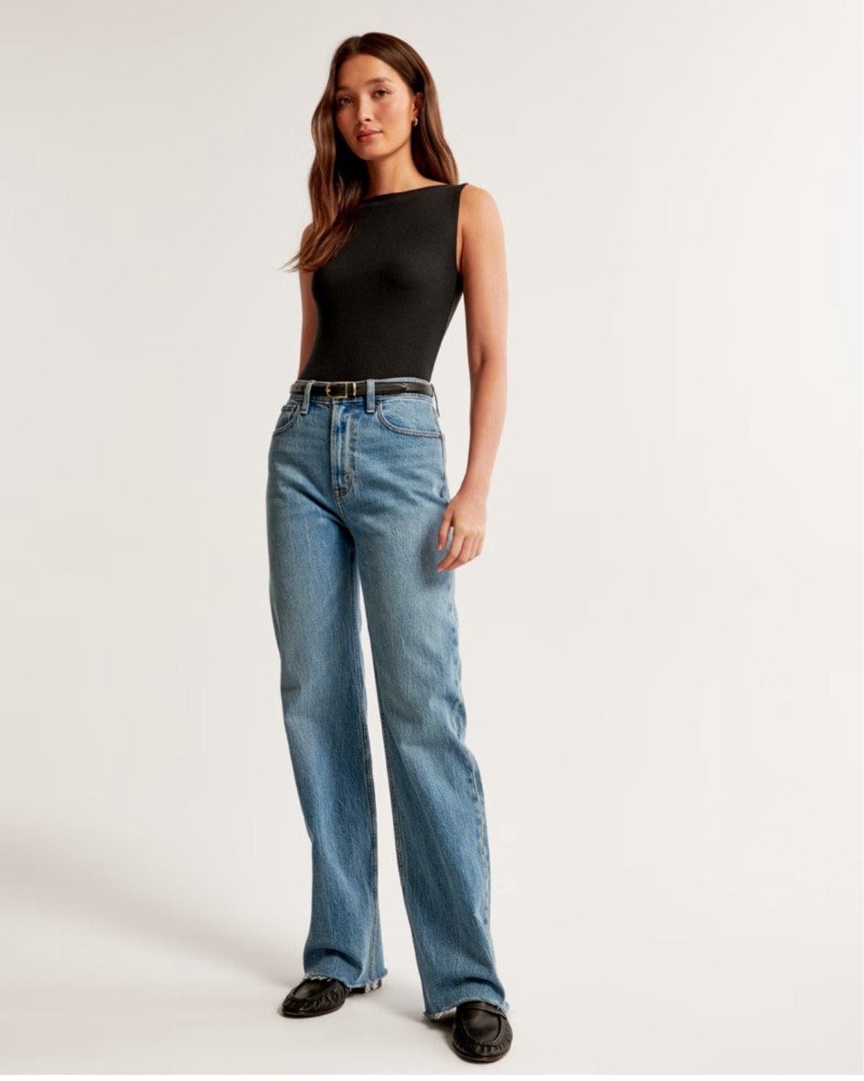 90s relax fit denim that actually works for the tall girls. 

#LTKFindsUnder100 #LTKBacktoSchool #LTKStyleTip