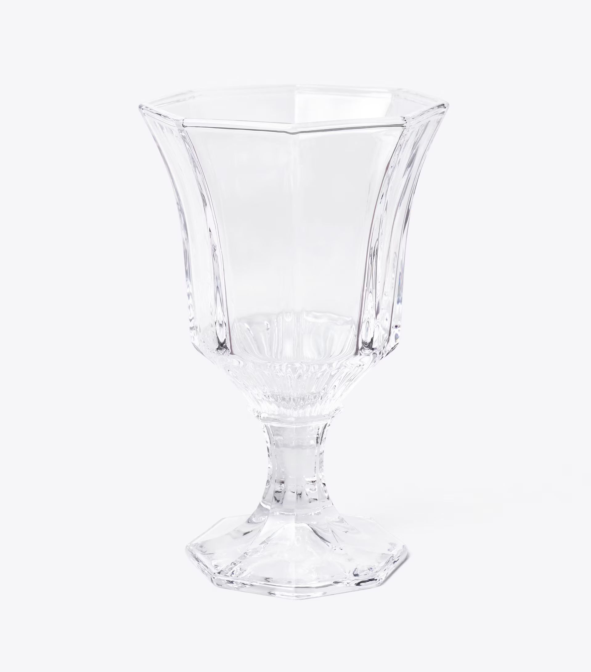 Pressed-Glass Wine Glass, Set Of 4 | Tory Burch (US)