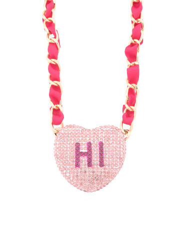 Large Crystal Hi Sweetheart Necklace | TJ Maxx