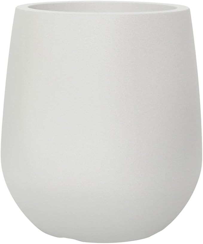 16.9 Inch Plastic Tall Large Planters for Outdoor Plants, Modern Round Tapered Flower Pot for Ind... | Amazon (US)