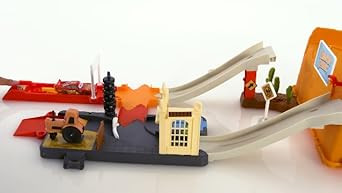 ​Disney and Pixar Cars Toys Mini Racers Advent Calendar with 5 Toy Cars, Track Pieces and Mini-... | Amazon (US)