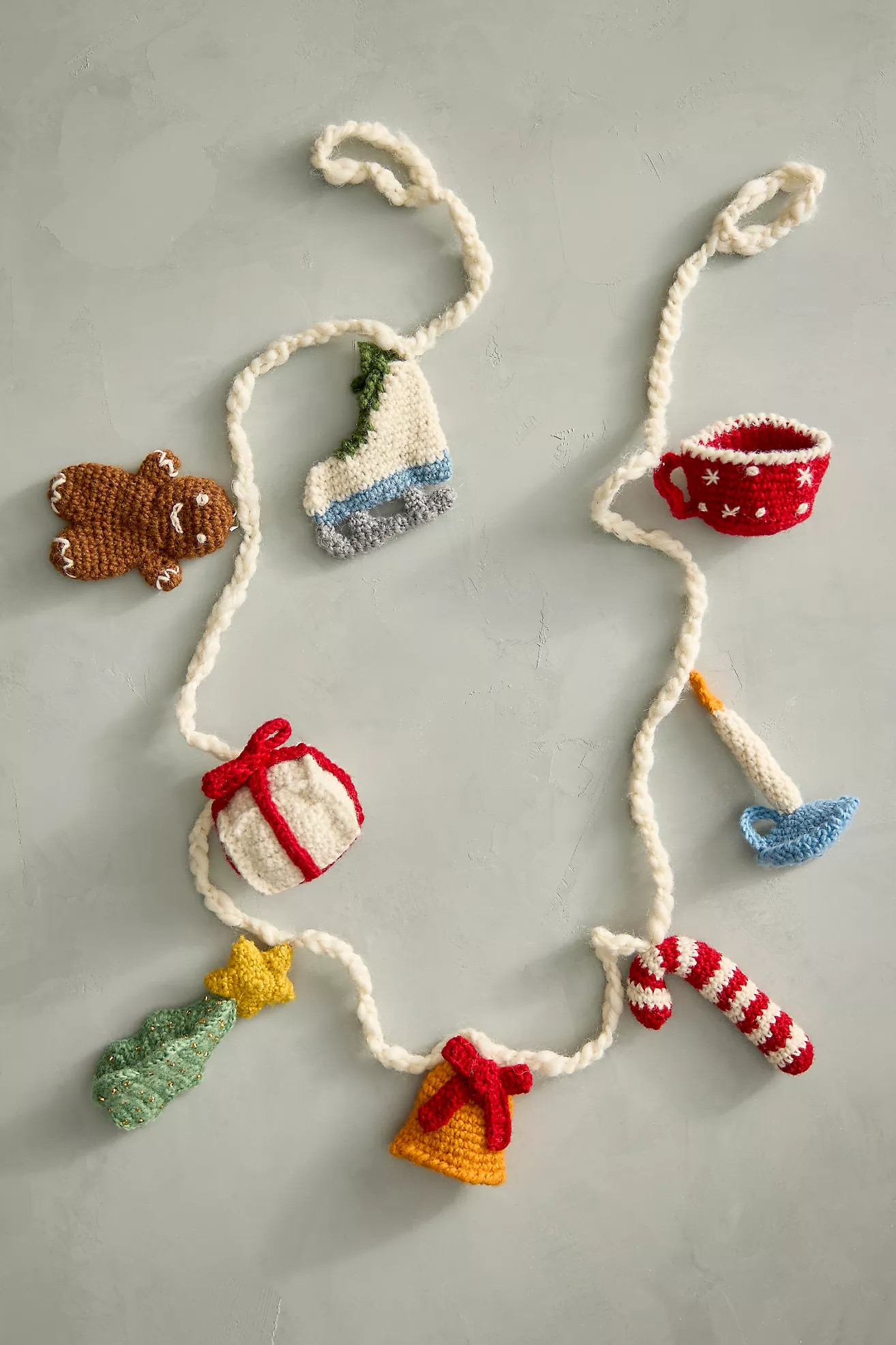 Holiday Icon Knit Garland | Anthropologie (US)