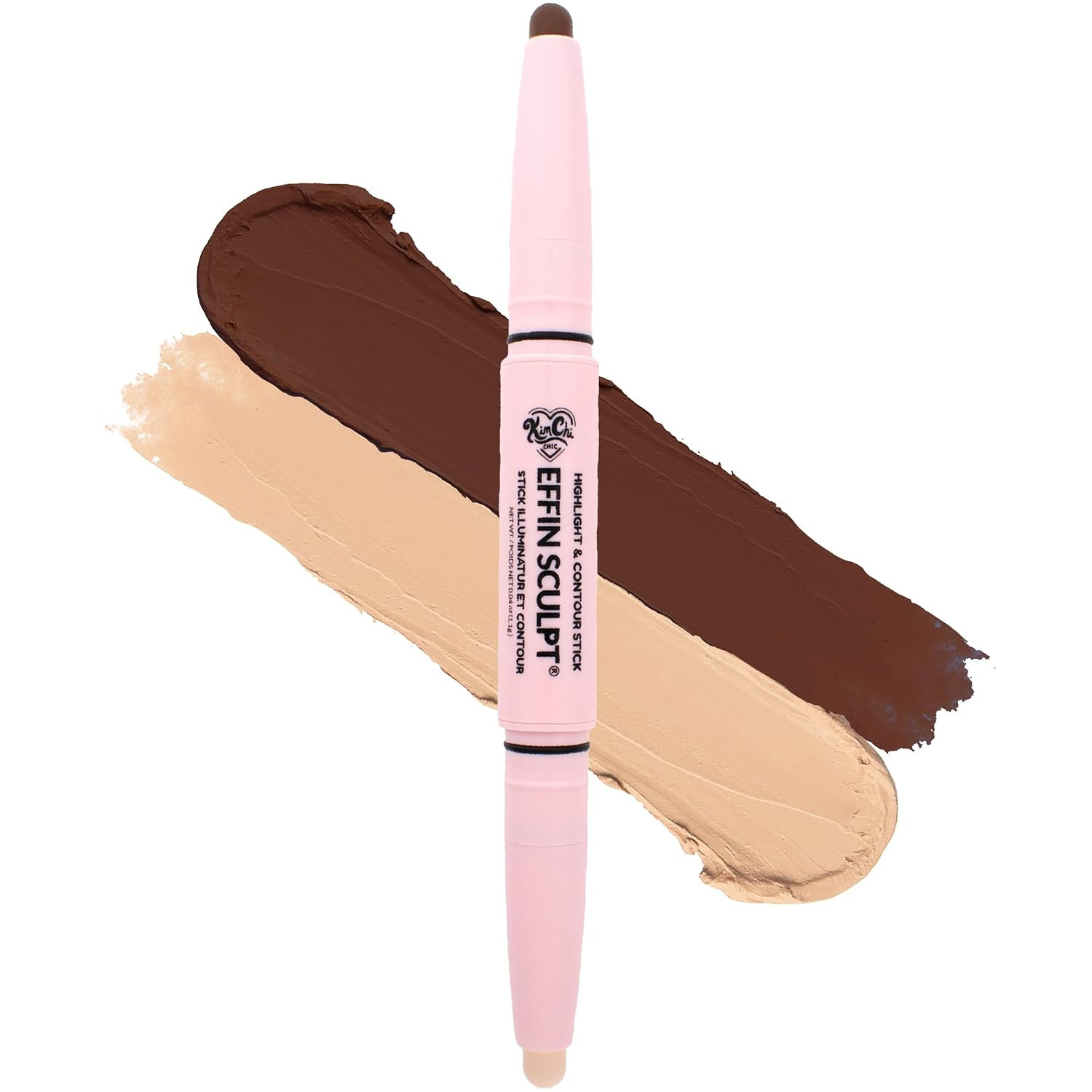 KimChiChic Beauty Effn Sculpt Dual-Ended Highlighter & Contour Stick Makeup | Amazon (US)