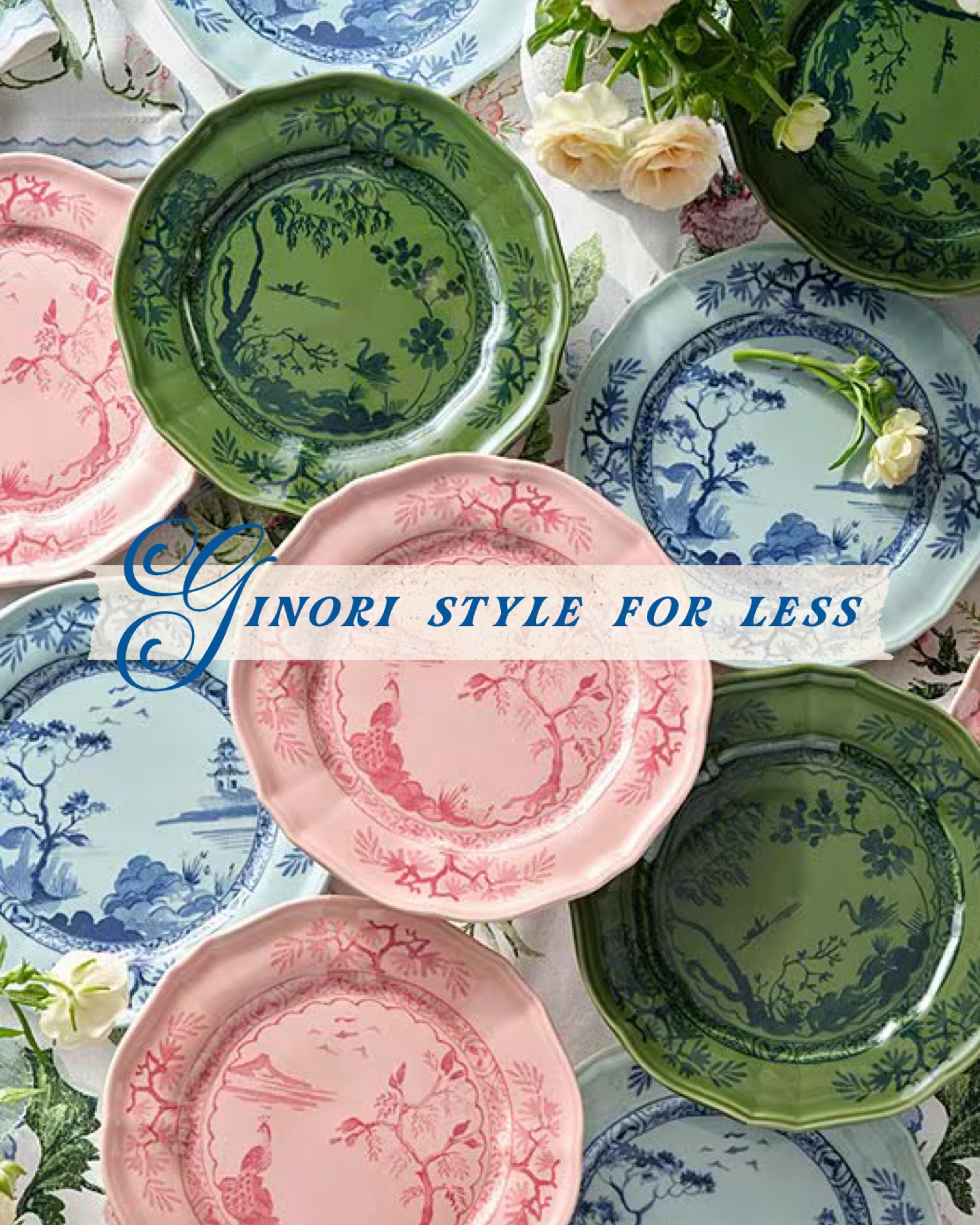 The look of Ginori 1735… for less. 🤍 These Southern Living plates from @Dillards Inc. have that same beautifully collected, old-world feel I love ~ classic, elegant, and perfect for layering into a table year-round.

Such a pretty way to get that elevated designer look without the designer price tag. I’ve linked them on my LTK shop! 

#ginori #ginoristyle

#LTKHome #LTKfoodie