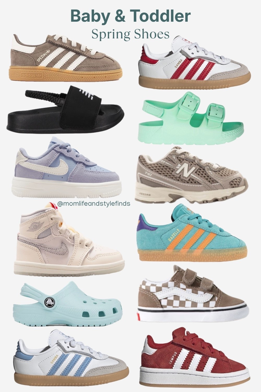 Baby & toddler boy spring shoes

Baby shoes, toddler sneakers, spring shoe capsule, baby vans, toddler boy sandals, toddler Nikes, baby sneakers, baby Nikes, toddler crocs, toddler adidas samba

#LTKSeasonal #LTKBaby #LTKKids