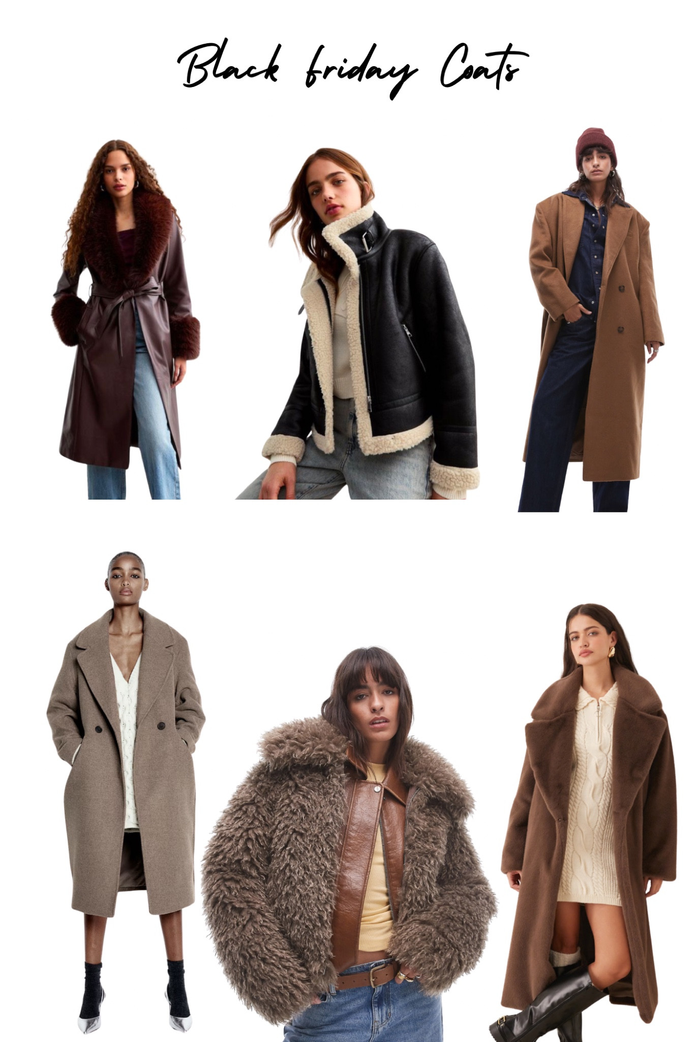 Black Friday coatsss because we all need to keep warm this winter! #BlackFriday #WinterCoat

#LTKautumn #LTKCyberWeek #LTKuk