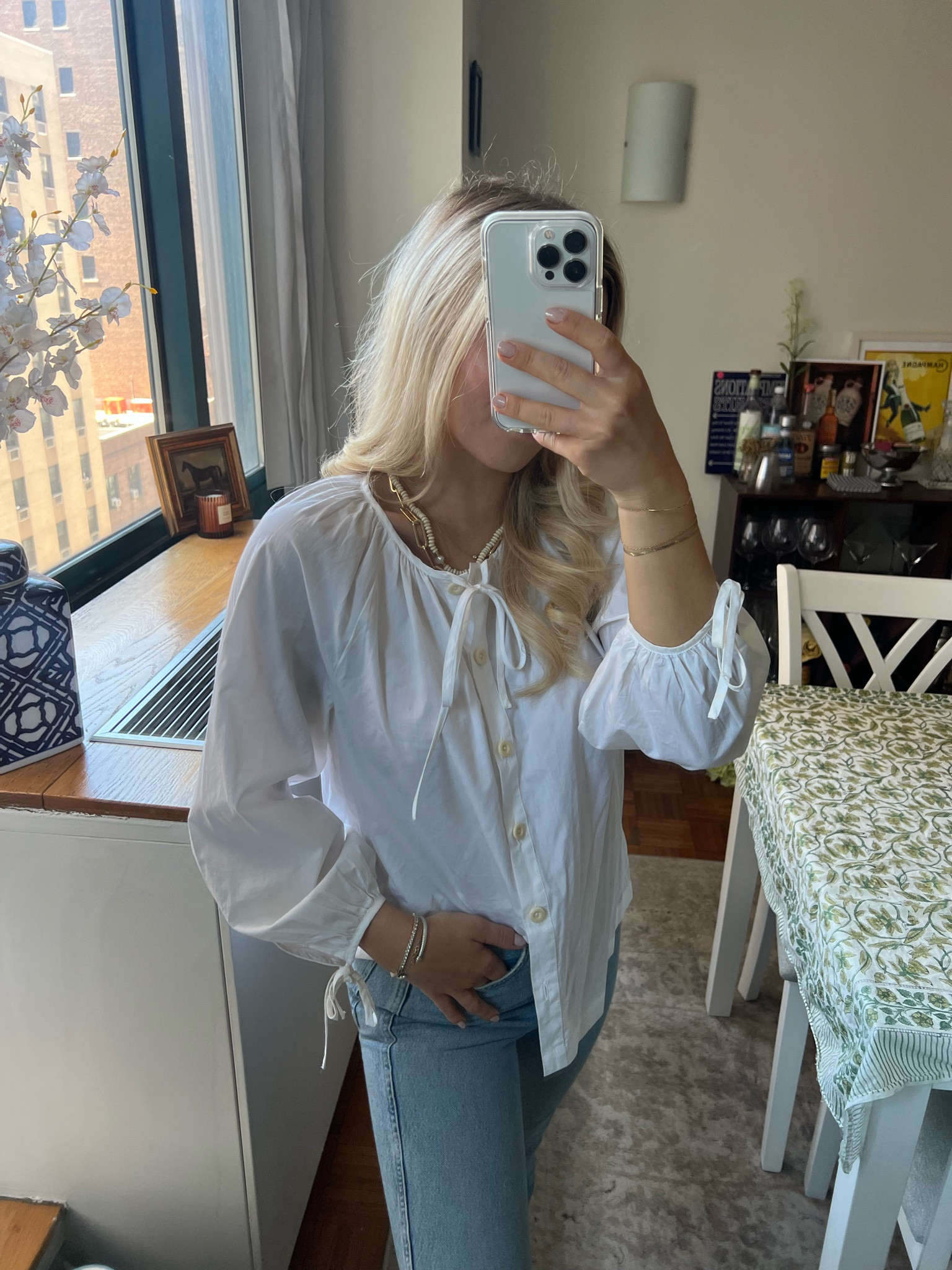 Work from home outfit 

Top is old J.Crew linked similar cute white tops!!!

#LTKunder100 #LTKFind #LTKworkwear