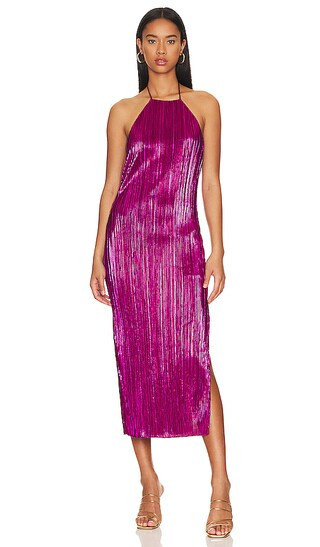 x REVOLVE Frederick Dress | Fuchsia Dress | Fuschia Dress | Pink Midi Dress | Midi Cocktail Dress | Revolve Clothing (Global)