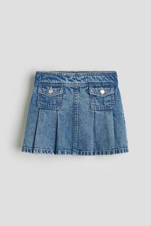 Denim Skirt - Denim blue - Kids | H&M US | H&M (US + CA)
