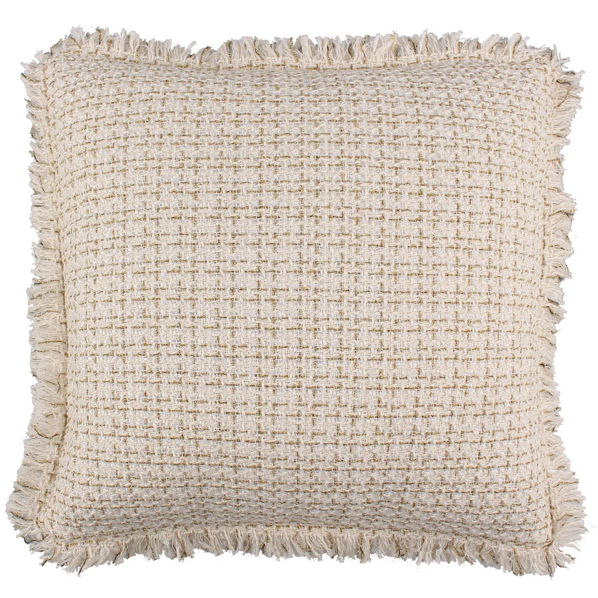 Cosima Textured Fringe Pillow | Levtex Home