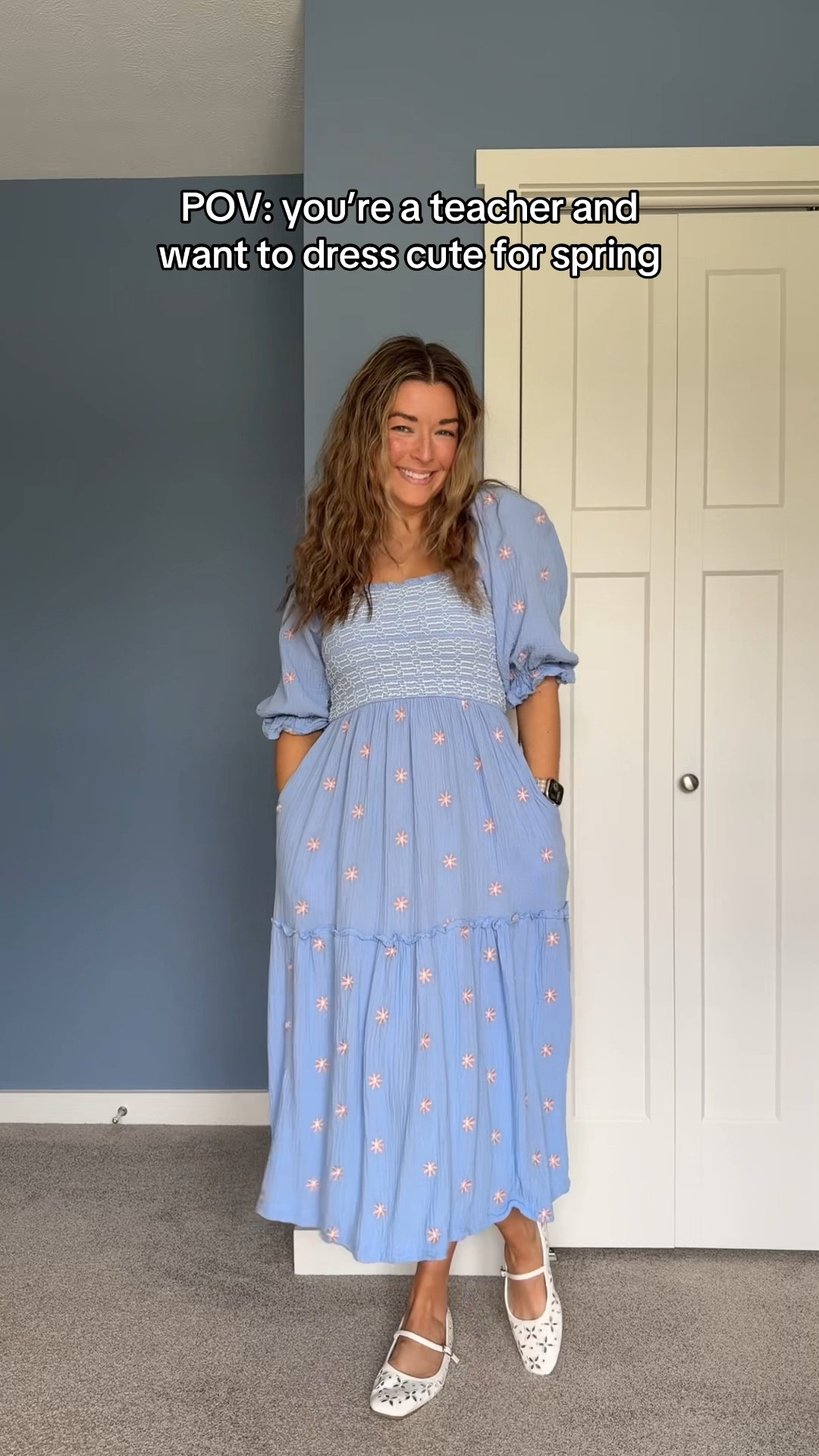 When it’s dress season again👩🏼‍🏫🌸

#teacher #outfitsoftheweek #springoutfits #teachersoftiktok #teacherootd 

#LTKWorkwear #LTKSeasonal #LTKootd