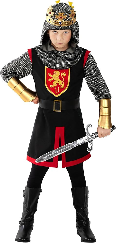 Morph Medieval Knight Costume For Boys, Knight Costume Kids, Halloween Costumes For Boys Warrior ... | Amazon (US)