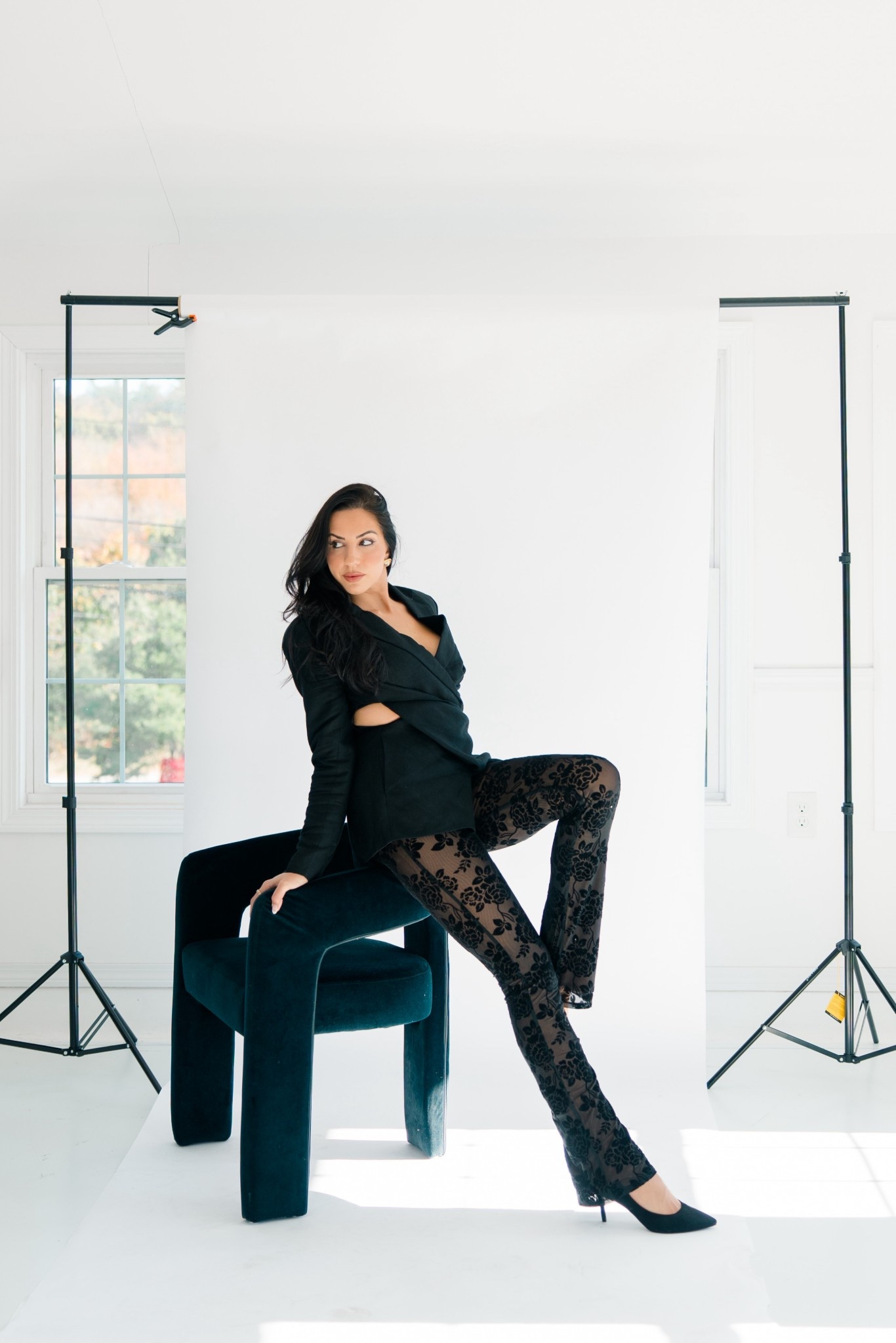 My favorite black blazer/pant combo! These pants are my most complimented- fully lined but look like tights!
Wearing size XS in both. 


#LTKWorkwear #LTKootd #LTKGiftGuide