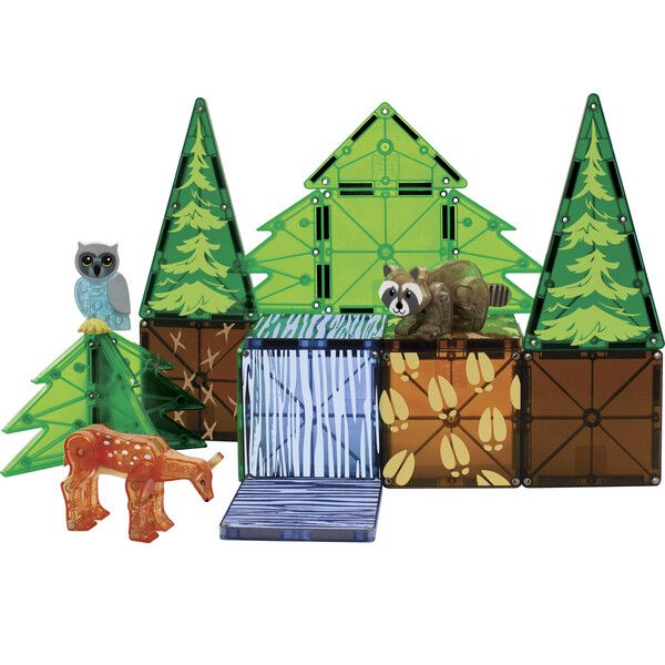 Magna-Tiles Forest Animals 25-Piece Set - Magna-Tiles STEM Toys | Maisonette | Maisonette
