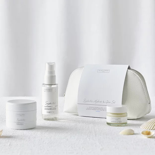 Seychelles Hydrate & Glow Set | The White Company UK & ROW