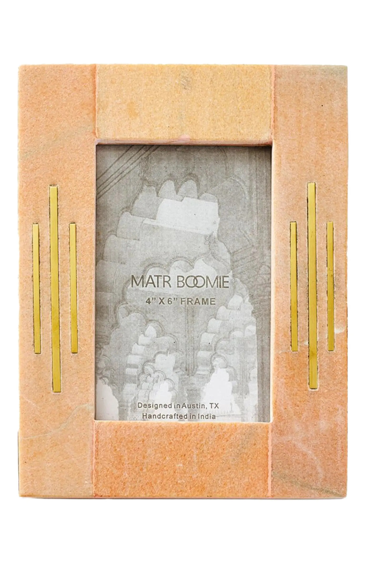 Jaipuri Picture Frame - Pink Carved Marble | Nordstrom | Nordstrom
