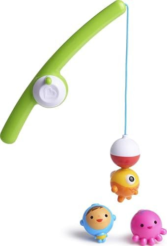 Munchkin® Fishin'™ Magnetic Baby and Toddler Bath Toy, 4pc Set | Amazon (US)