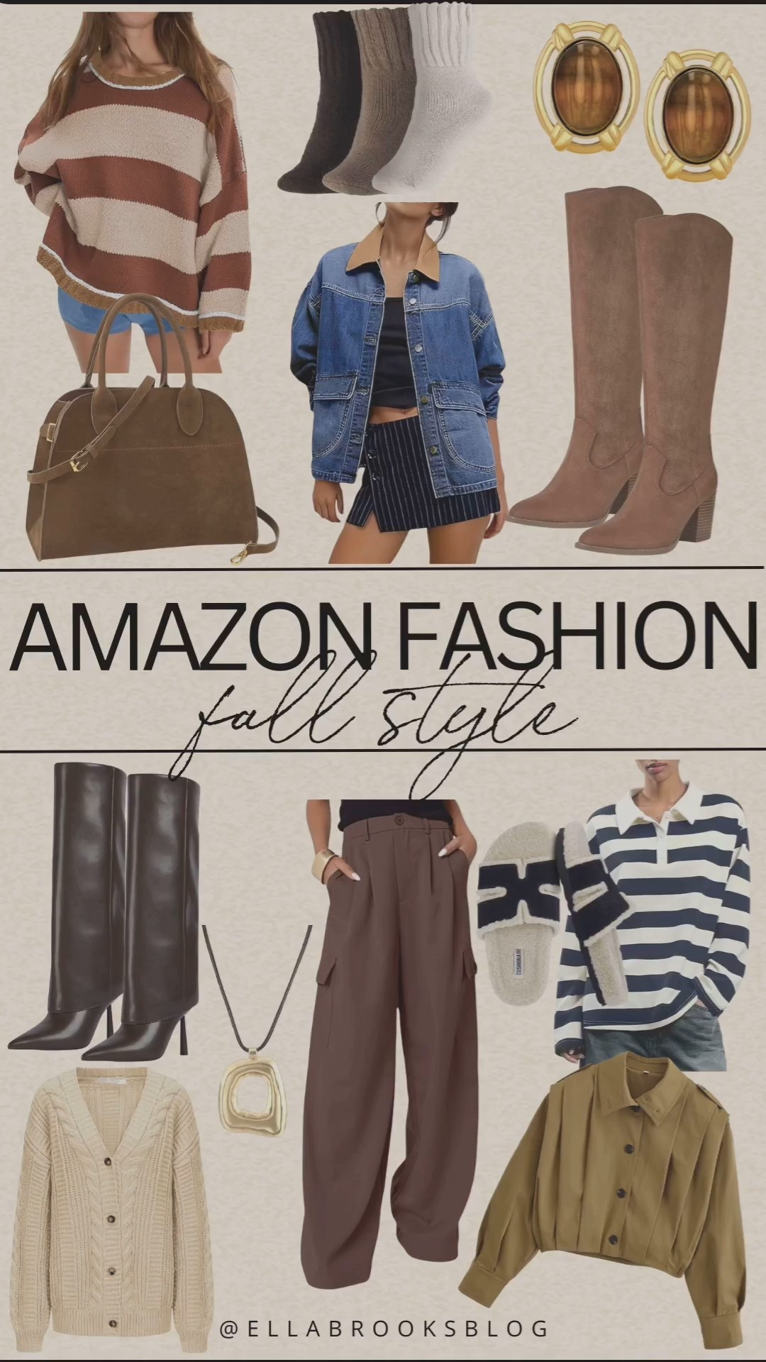 Amazon Fashion: fall style

Amazon style, fall fashion, fall boots, suede bag, fall jacket, trending outfit

#LTKSeasonal #LTKStyleTip #LTKShoeCrush
