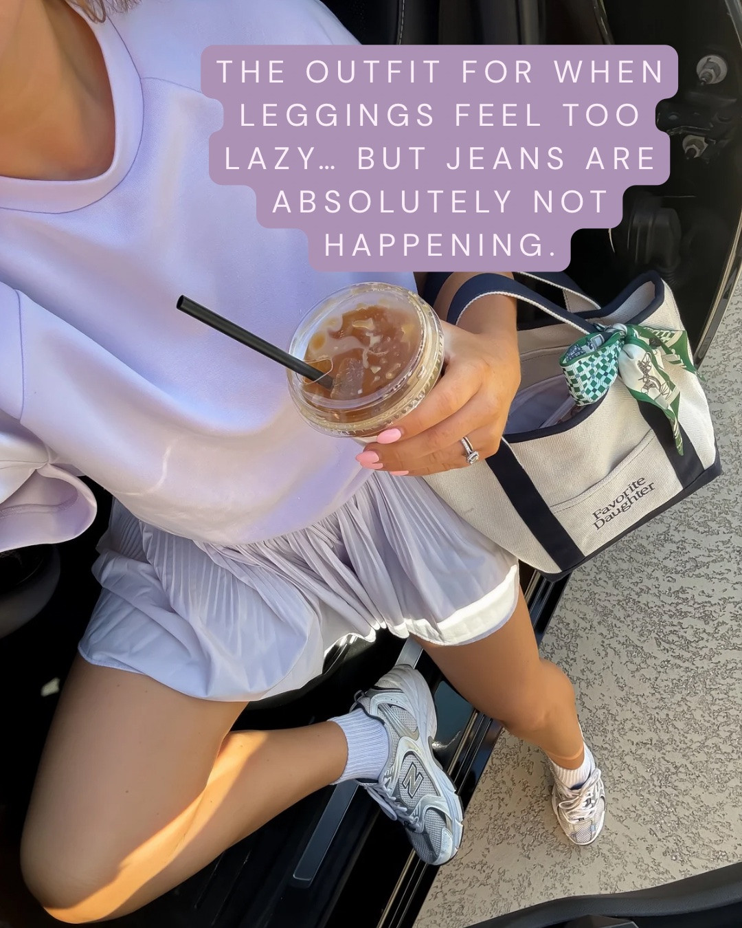 For when leggings feel too lazy but jeans are absolutely NOT happening 😂 
These pleated skirts + easy tee are the perfect middle ground. Comfortable enough for running around all day, but cute enough that you still feel put together. Add sneakers + an everyday tote and GO!

#LTKStyleTip #MomStyle #CasualOutfit #EverydayStyle #SneakerOutfit #ComfyStyle