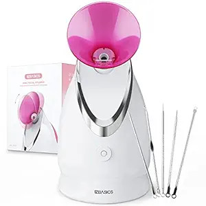 EZBASICS Facial Steamer Ionic Face Steamer for Home Facial, Warm Mist Humidifier Atomizer for Fac... | Amazon (US)