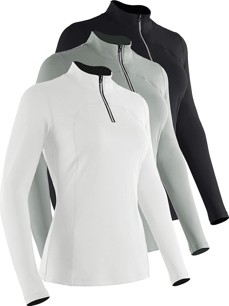 CADMUS Women's Compression Long Sleeve Shirts for Hiking Running Dry Fit Tights | Amazon (US)