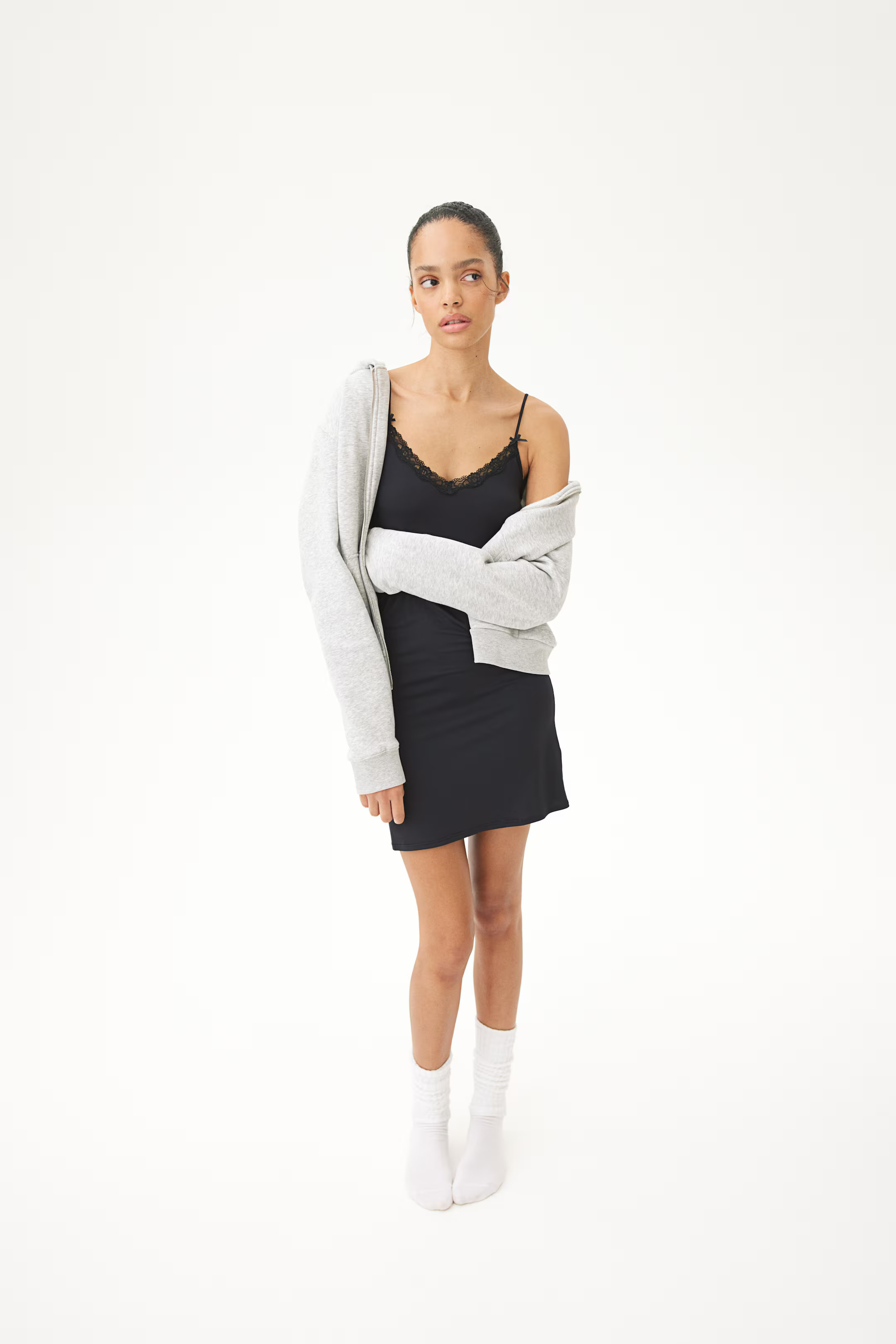 Lace-Trimmed Nightgown | H&M (US + CA)