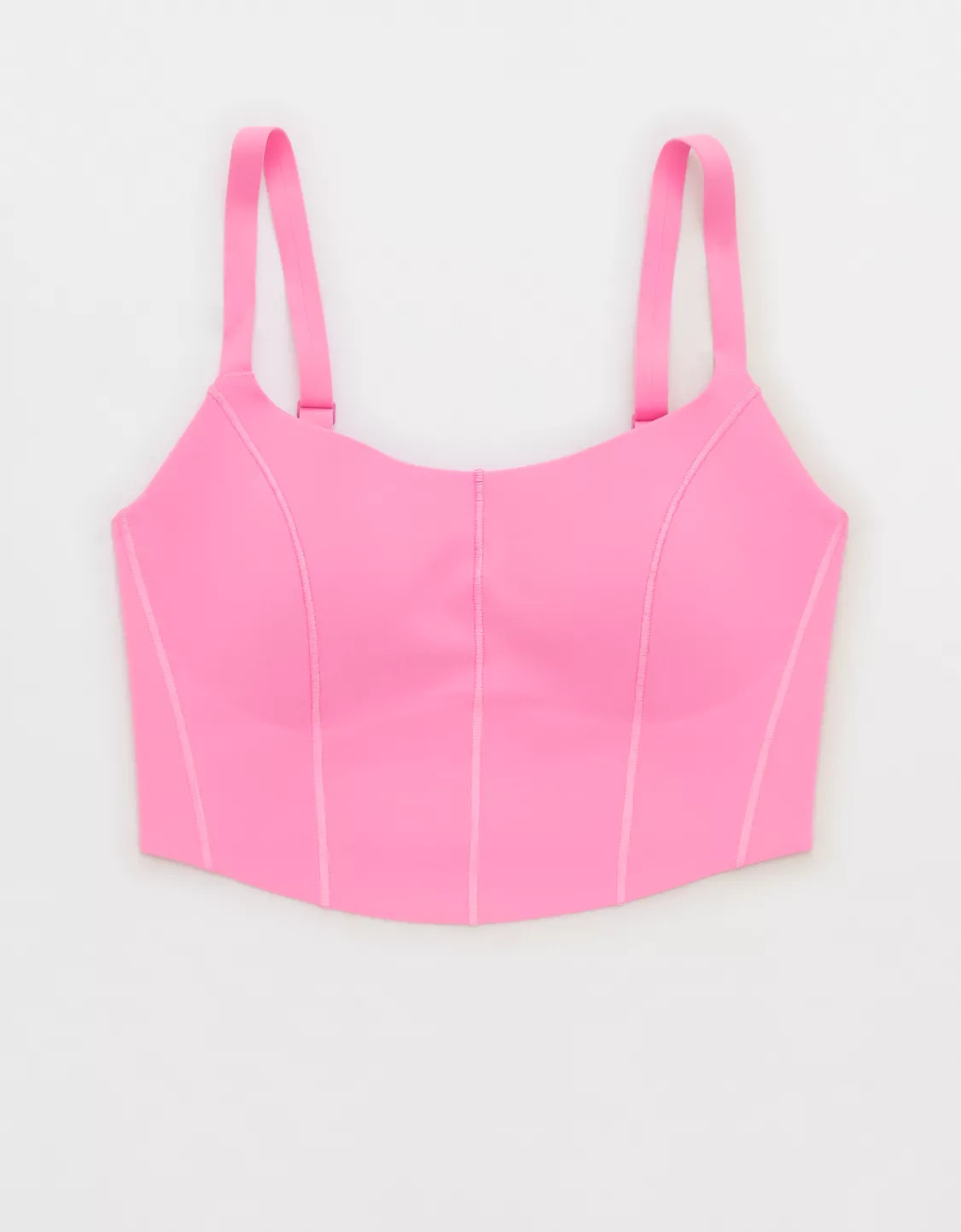 OFFLINE By Aerie Real Me Hold Up! Corset Sports Bra | Aerie