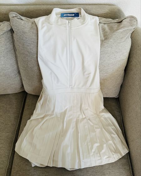 I love the cream color and open back detail! The fabric feels great hugging in the right places for comfort and love the front zip! Fits true to size for me. 




Pickleball, prince x target, pleated dress, activewear dress, tennis dress, dress, Target, Target dress, golf dress, athleisure 


#LTKGiftGuide #LTKFitness #LTKActive