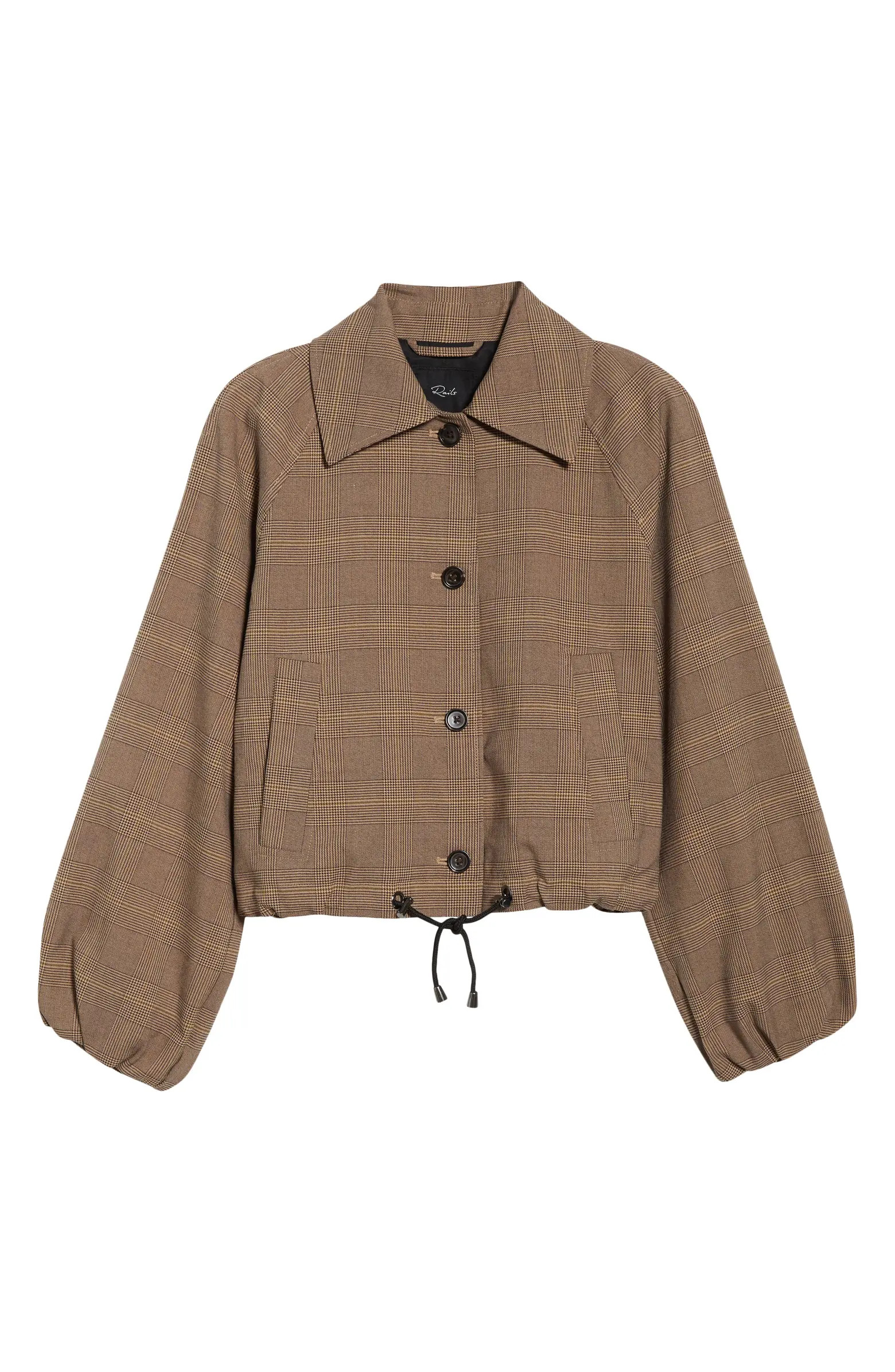 Rails North Plaid Bomber Jacket | Nordstrom | Nordstrom