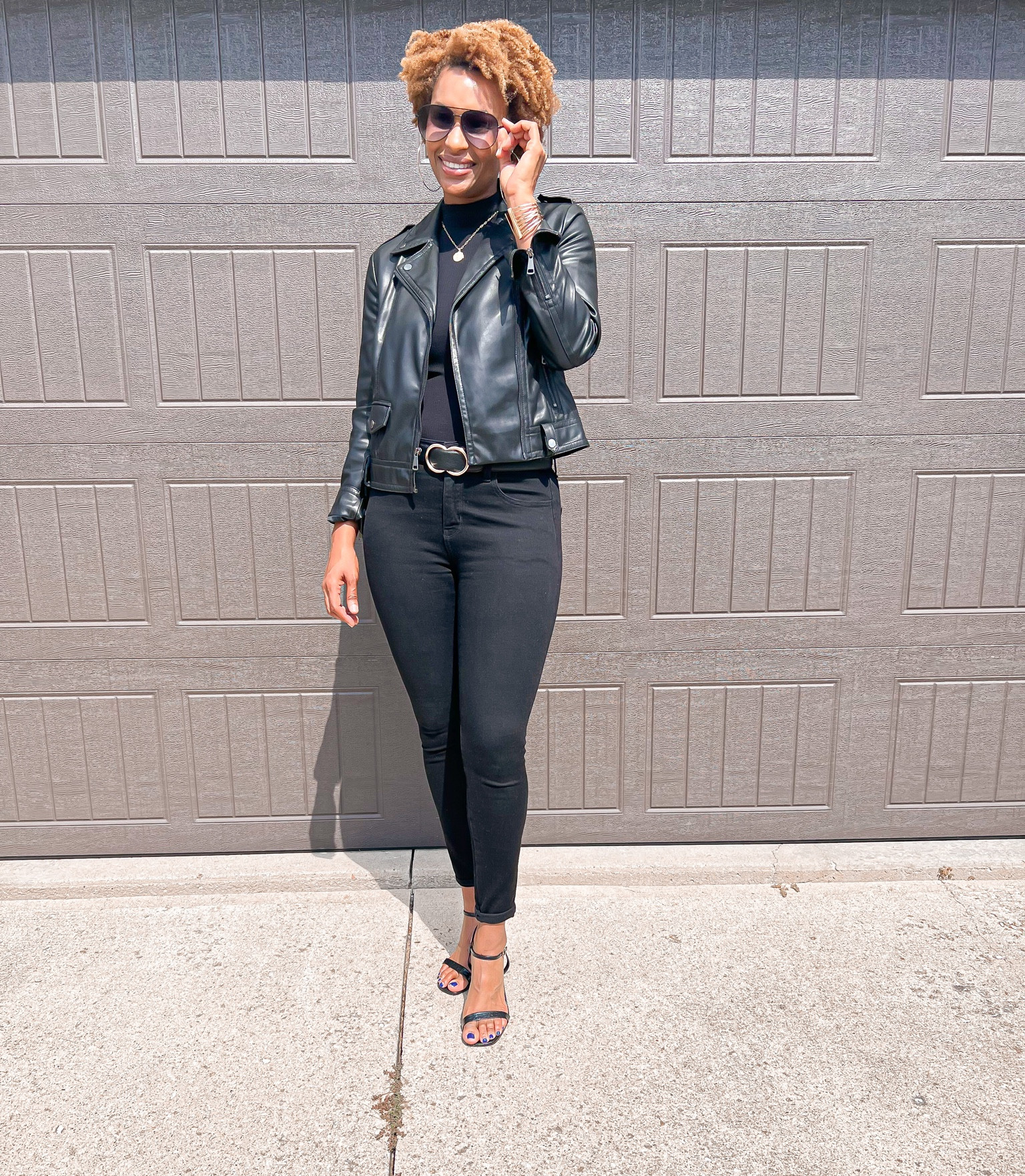Simple all black outfit for your night out. Everything was in my closet but I’d linked some similar pieces.

#LTKover40 #LTKSeasonal #LTKstyletip