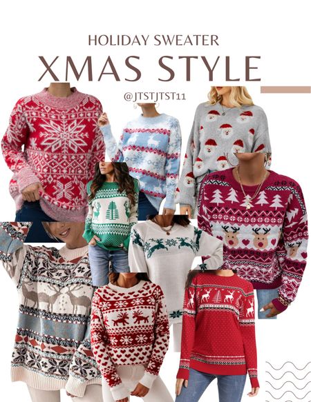 Best selling Christmas sweaters 

#LTKfit #LTKseasonal #LTKtravel #LTKshoecrush #LTKstyletip #LTKcurves #LTKunder100 #LTKunder50 #LTKholiday #LTKsalealert #LTKhome #LTKgiftguide #LTKfamily #LTKCyberweek